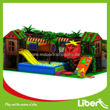 Indoor amusement playground equipment structure